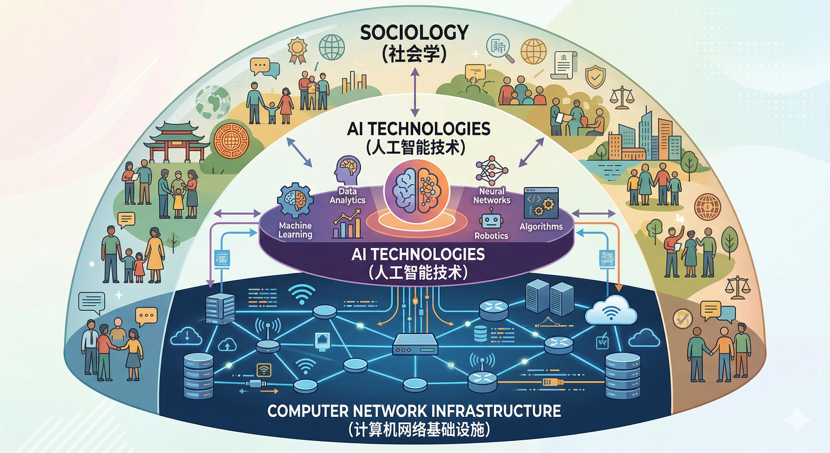 Illustration of the overall of my research.